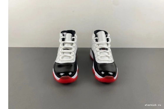 CT8012-106  11 High Jordan Retro Concord CT8012-106 Bred 0401